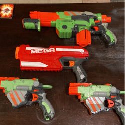 Nerf Gun Lot