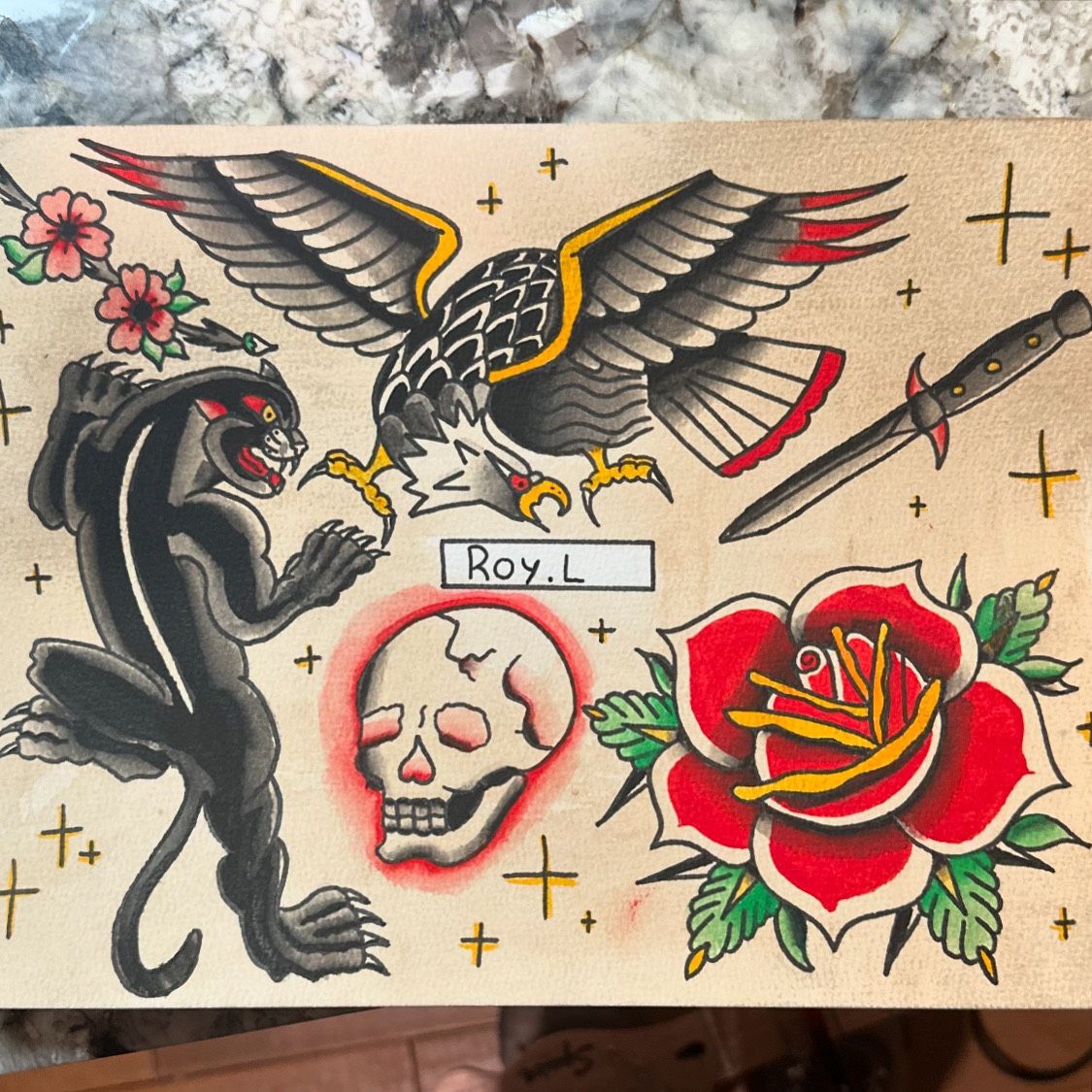 Permanent Body Stickers