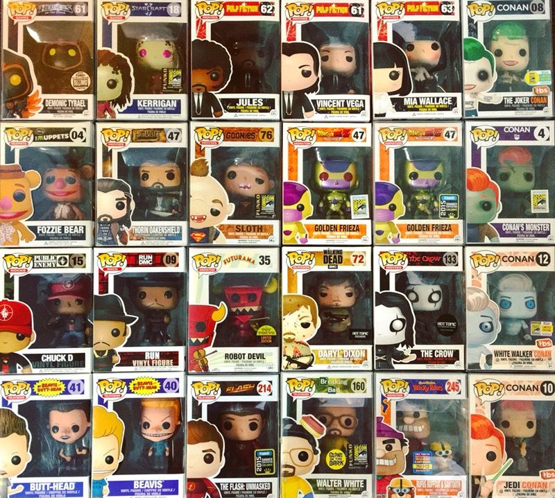 FUNKO POP EXCLUSIVE AND GRAILS