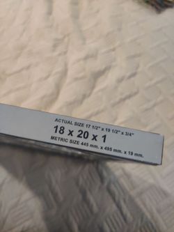 Merv 7 18x20 Filters
