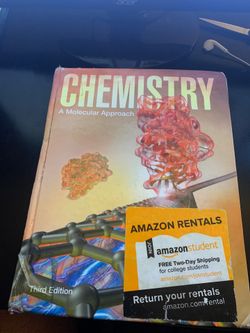 Chemistry a Molecular Approach 4th Edition