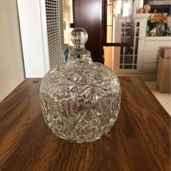 a Nice Antique Cristal Base