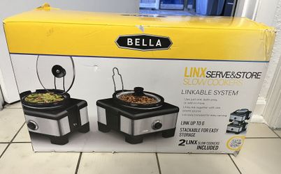 Bella Linx Serve & Store Slow Cooker set