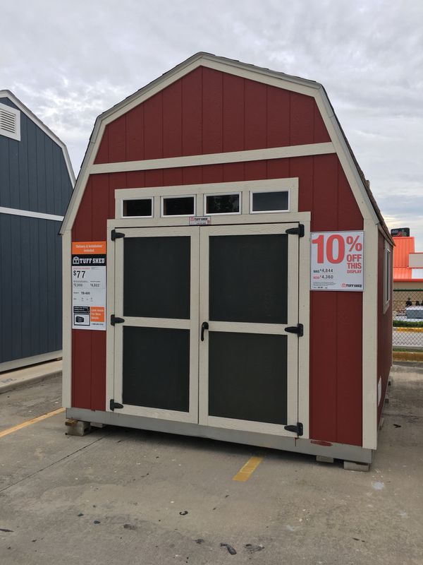 tuffshed tb 600 10x12 display lot shed for sale free