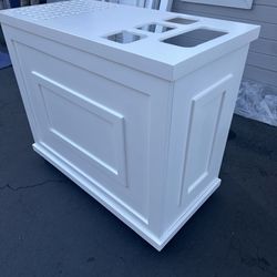 7 Piece Wooden Shot Cart 