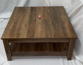 Wooden Square Coffee Table