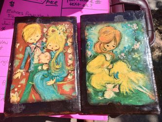 Love Is... Style Art On Wood. $10.00 Each Or Best Offer