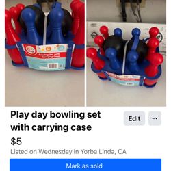 Play Day Bowel Set 5.00