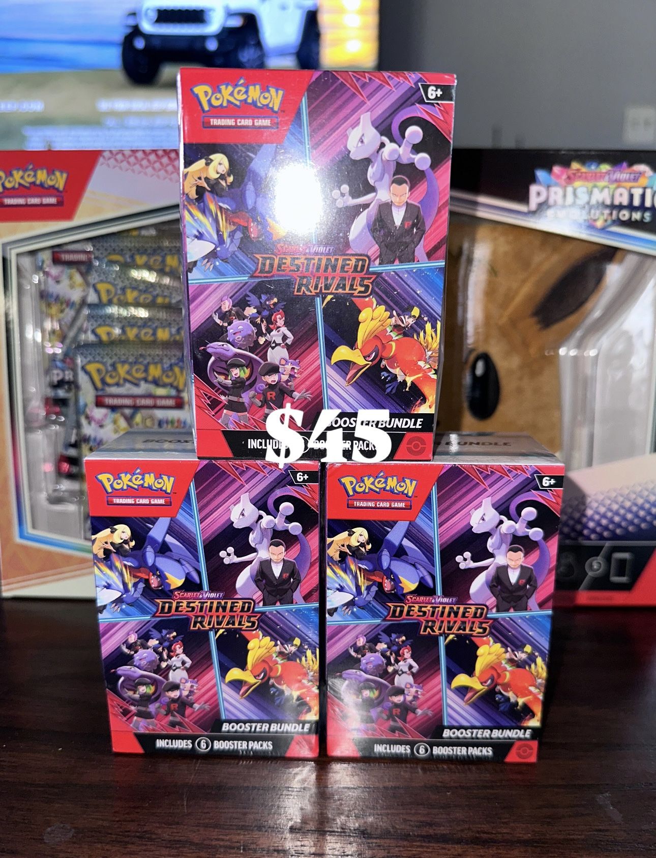 Pokemon Destined Rivals Booster Bundle