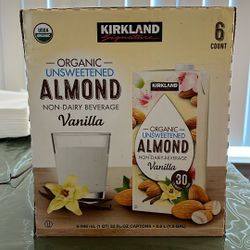 Organic Almond milk, Kirkland Signature