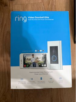 Ring video doorbell Elite