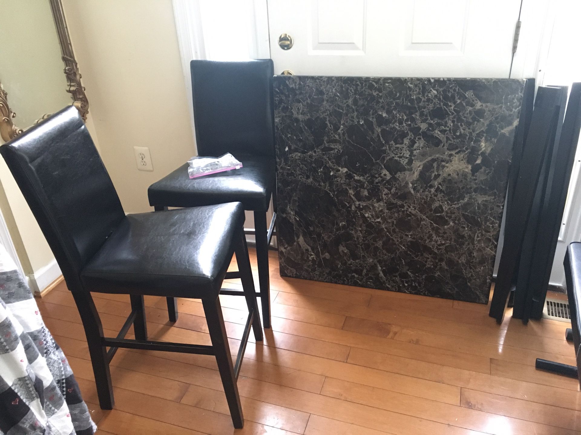 Counter Height Marble Table