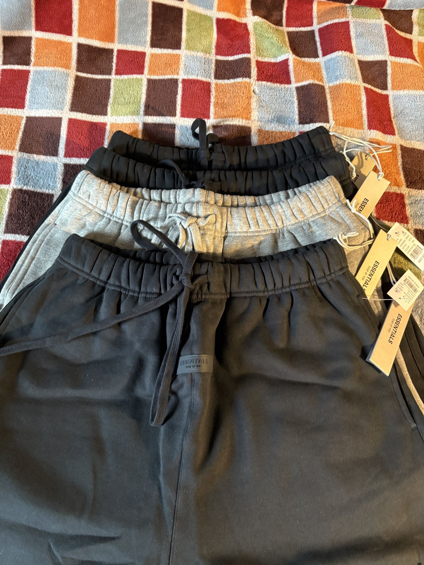 Black Essential Shorts