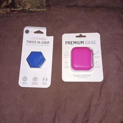New Phone Grip And EARBUD CASE  $6 EACH