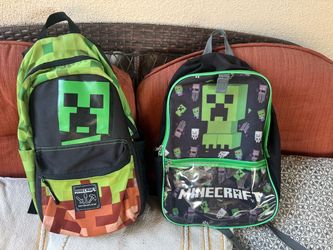 Minecraft Backpacks back to school