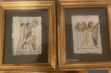 Antique Paintings Syracuse Papyrus