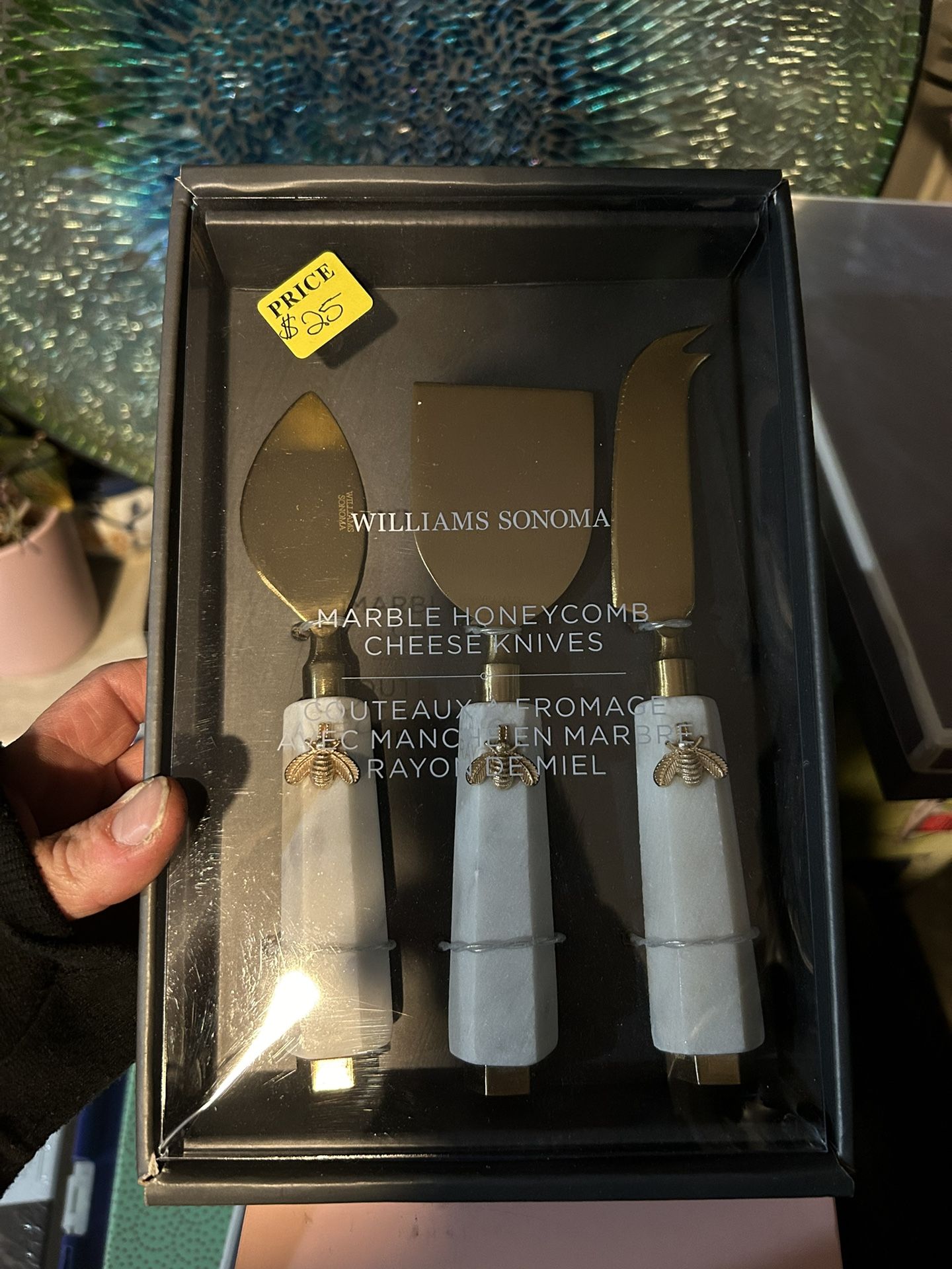 Williams Sonoma Mable Honeycomb Cheese Knifes