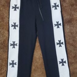 Desmond Straight Sweatpants - Black/combo