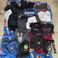 kids t shirts and pants youth size medium-large