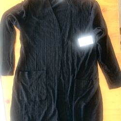 Long Sweater Xs Nine West Black / New