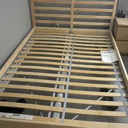 Tarva Full Bed frame (IKEA) & Slats 