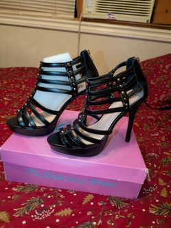 Black high heel