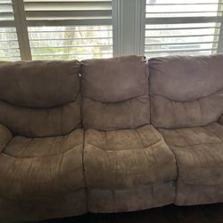 Recliner couch set and recliners 