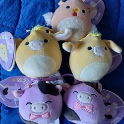 Squishmallows clips all  5 x $10