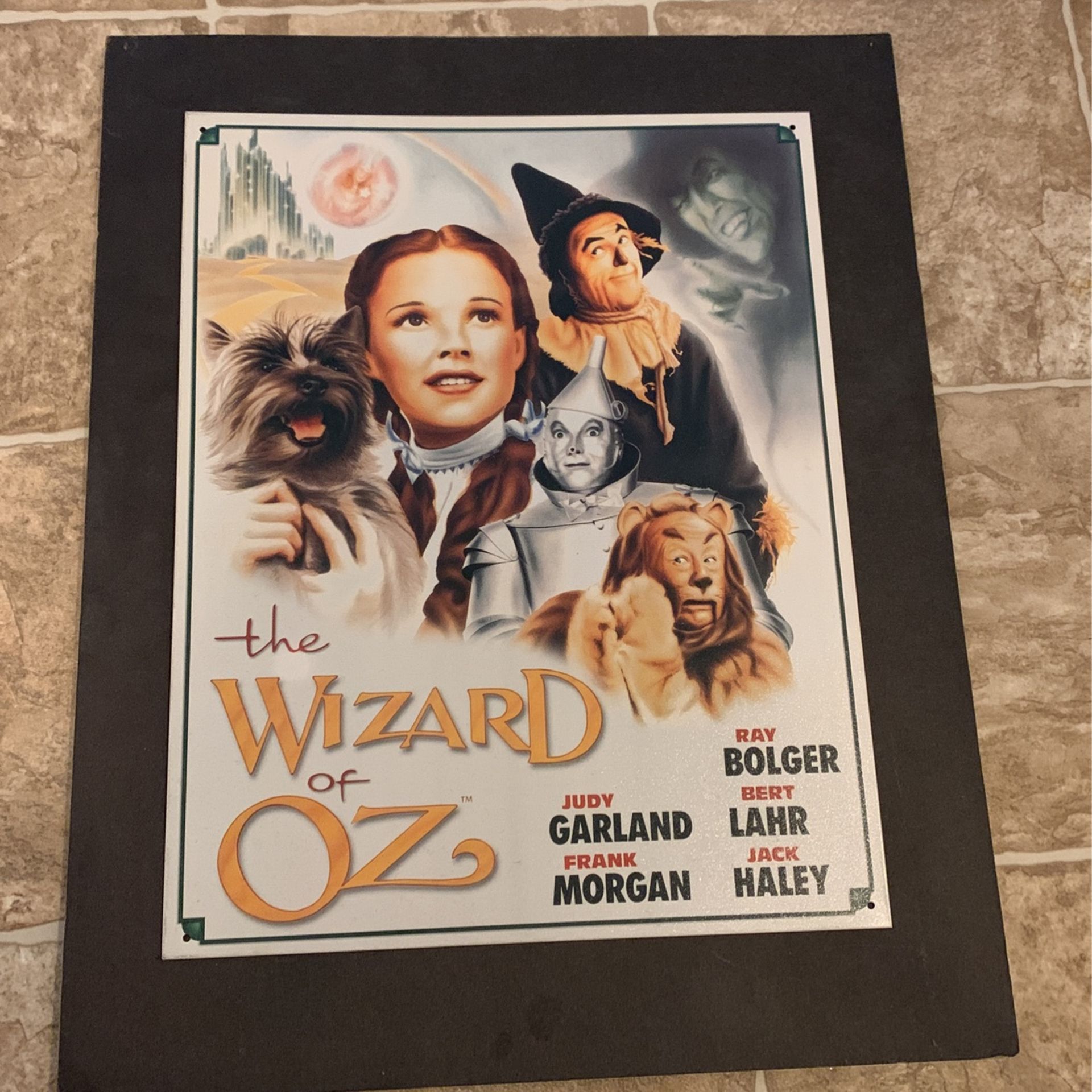 Wizard Of Oz Steel Sign