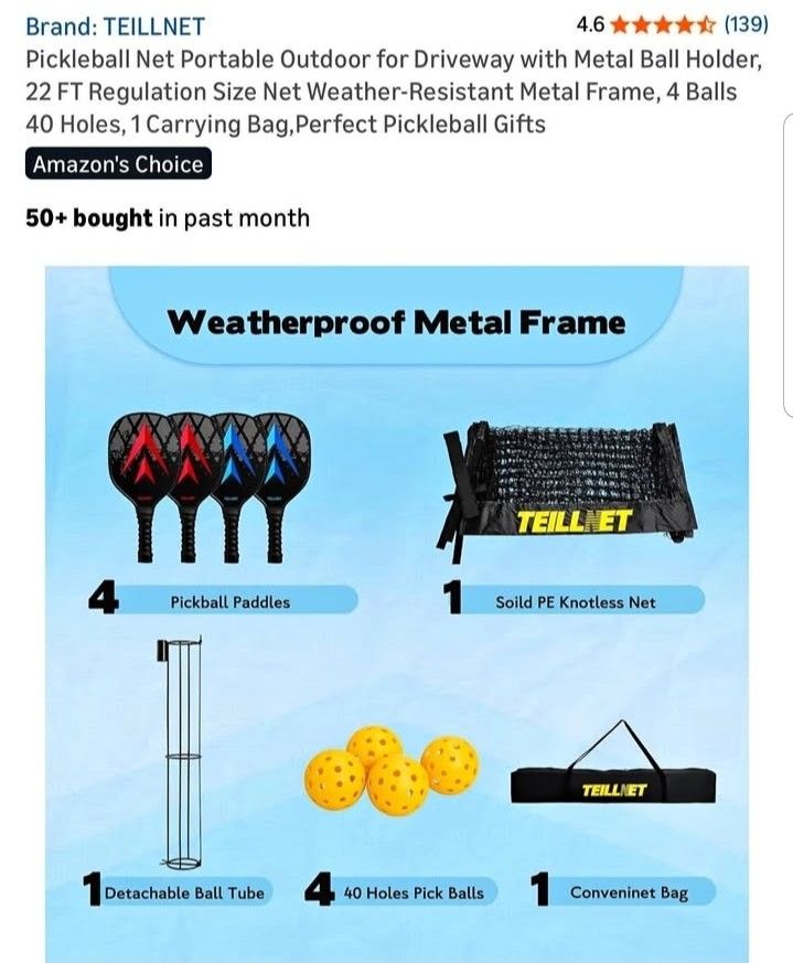 Complete Pickleball Set for Easy Play