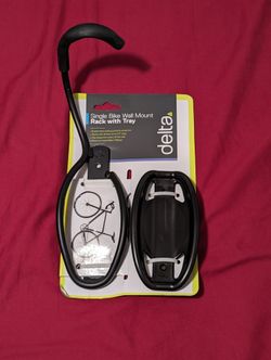 Delta Single Bike Wall Mount Rack With Tray