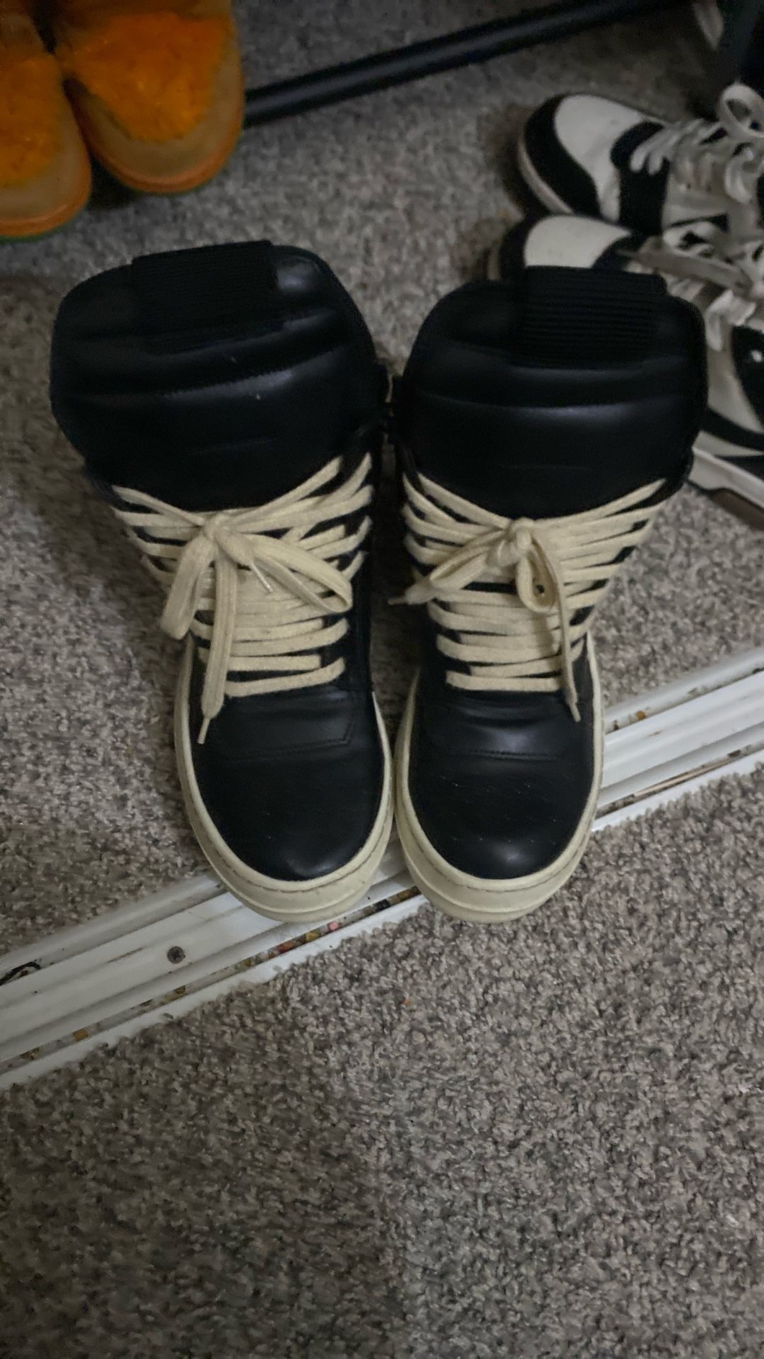 leather boots size 41