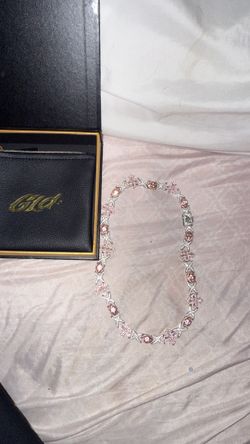 Gld Cuban Chain Pink