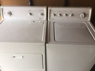 Kenmore Washer And Dryer