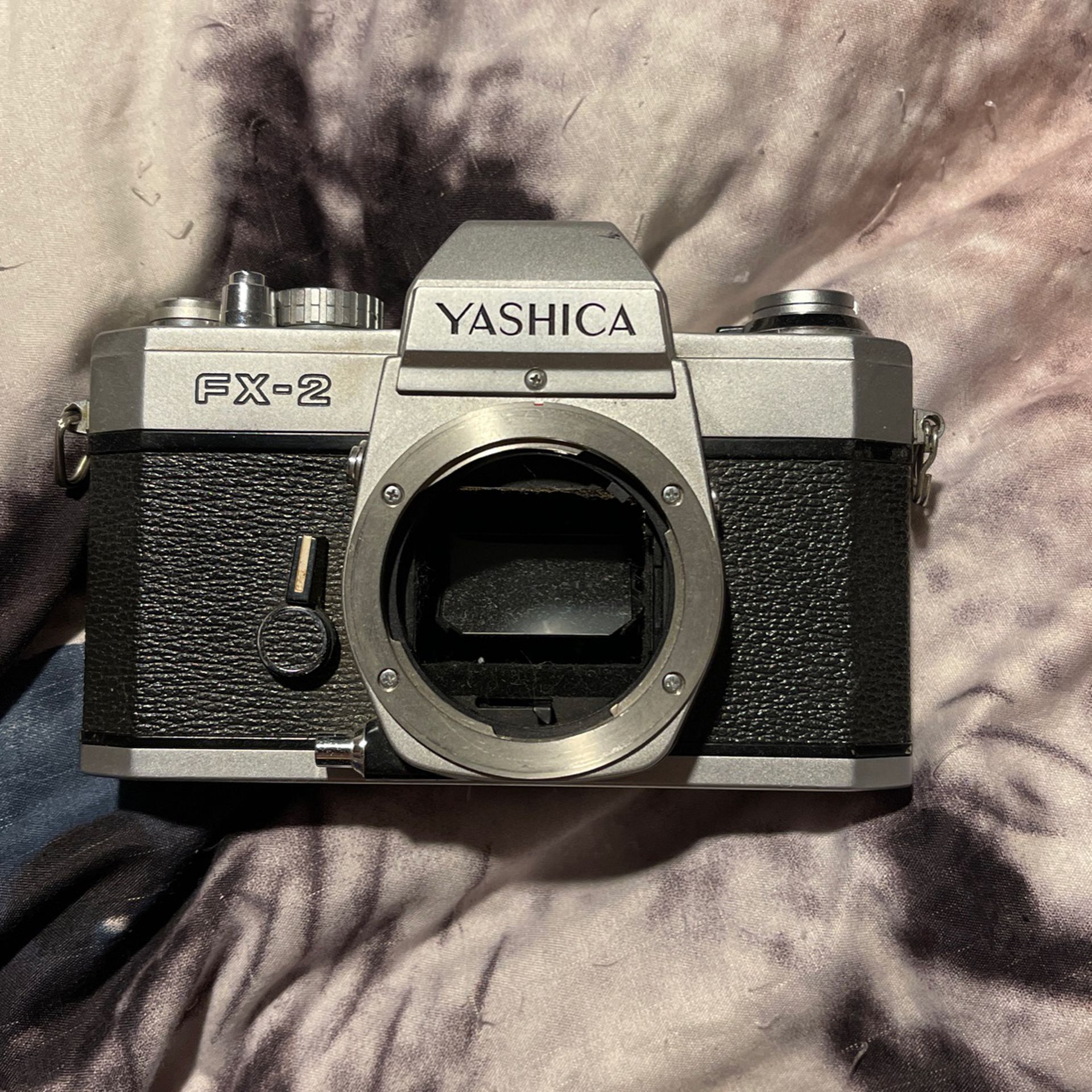 Yashica FX-2 Camera Body 35 Mm Camera