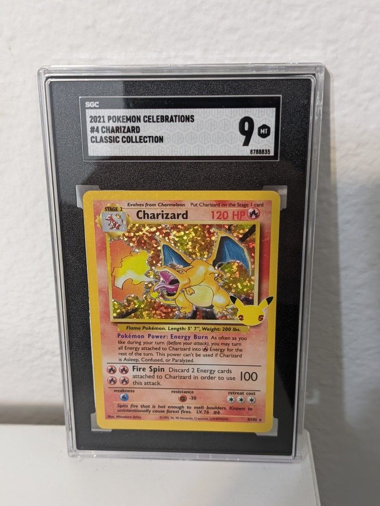 Pokemon Celebrations Charizard SGC 9 🔥