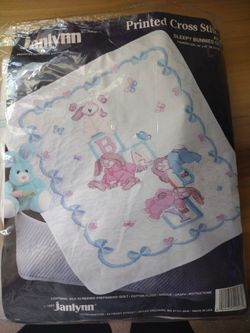 Cross Stitch Baby Blanket