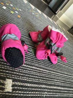 Pink Pet Booties