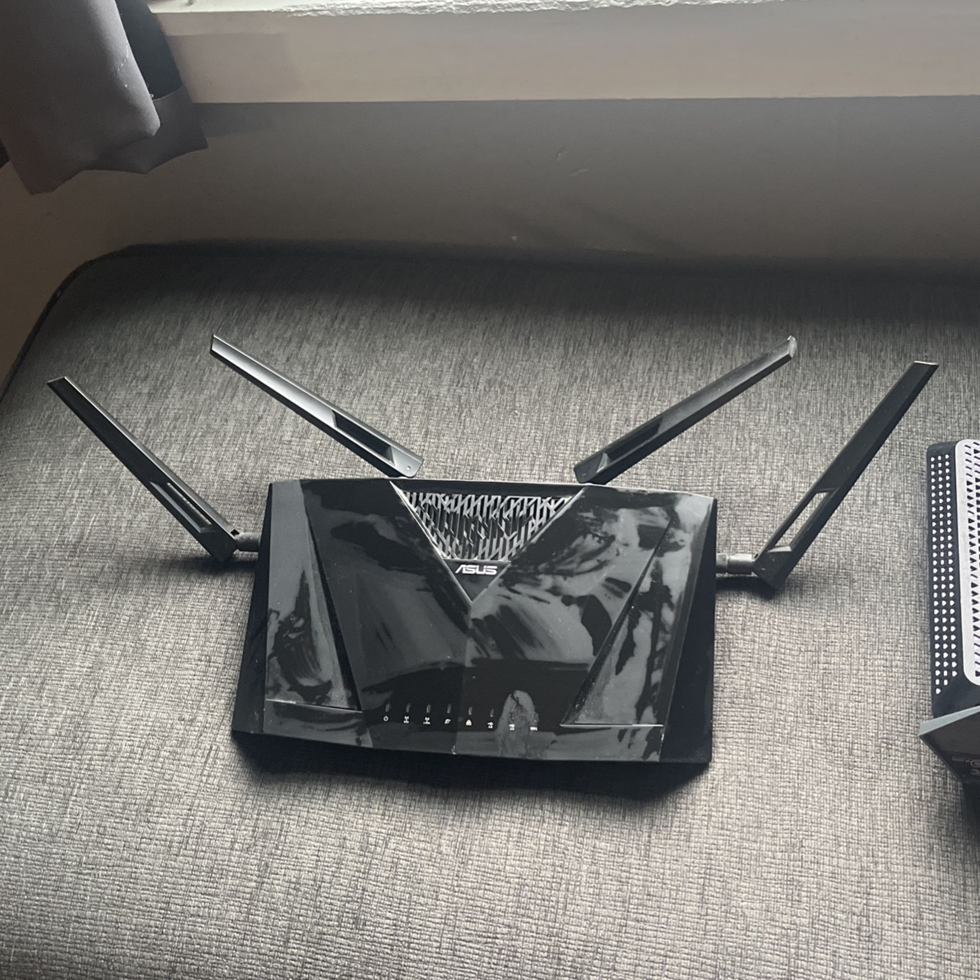 Asus Router And Net Gear Modem