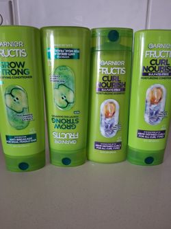 Garnier Fructis shampoo and conditioner