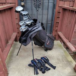 Ram G Force Righty Golf Club Set With Matching Ram Golf Bag