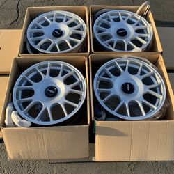 Brand New Audi Mercedes BMW 5x114.3 and 5x112 Rotiform Cast TUF-R 20” Satin Silver Wheels Rims