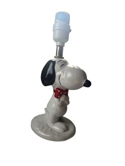 Vintage 1960s Snoopy Peanuts Lamp