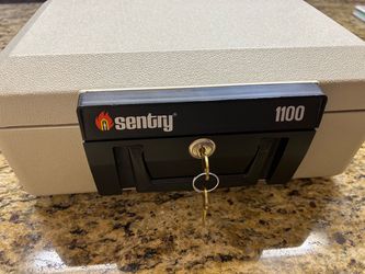 Sentry 1100 Fireproof Security Box with Key