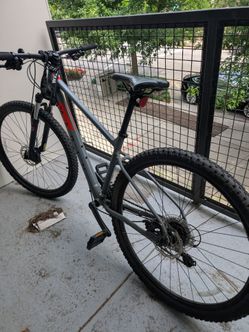 Marin Hybrid (mountain and road) Bicycle Grey/orange