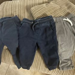 Carter’s, OshKosh And Charlie Rocket Size 12 Month Pants. One Is Stretchy Denim (more Like Sweats, Not Skin Tight) The Other 2 Are Sweat/jogger Style 
