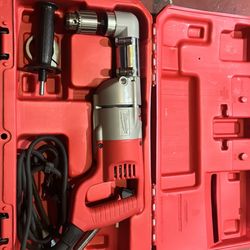 Milwaukee 1/2” right angle drill  $280