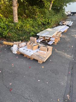Free tile / wood. Updated 2pm Friday