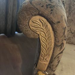 Vintage Patterned Armchair