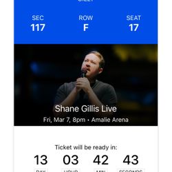 Shane Gillis Ticket